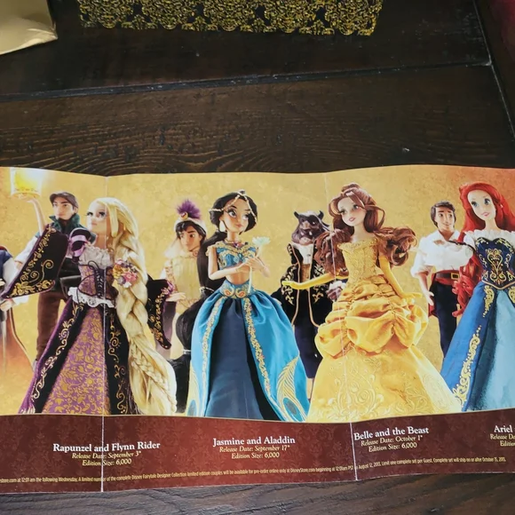NWT LIMITED EDITION Disney Fairytale Designer Collection Rapunzel Flynn Rider - Picture 10 of 11